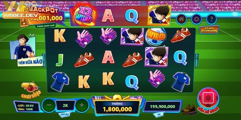 Hệ số nhân trong trò chơi giấc mơ World Cup W88
